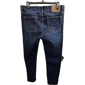Peter Manning New York Men's Skinny Fit Denim Jeans 33x30 Dark Wash
